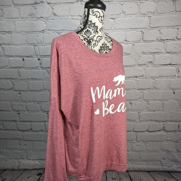 BarnKas women's long sleeve popover plus size XXL top pockets stretch knit bb03 - Picture 4 of 9